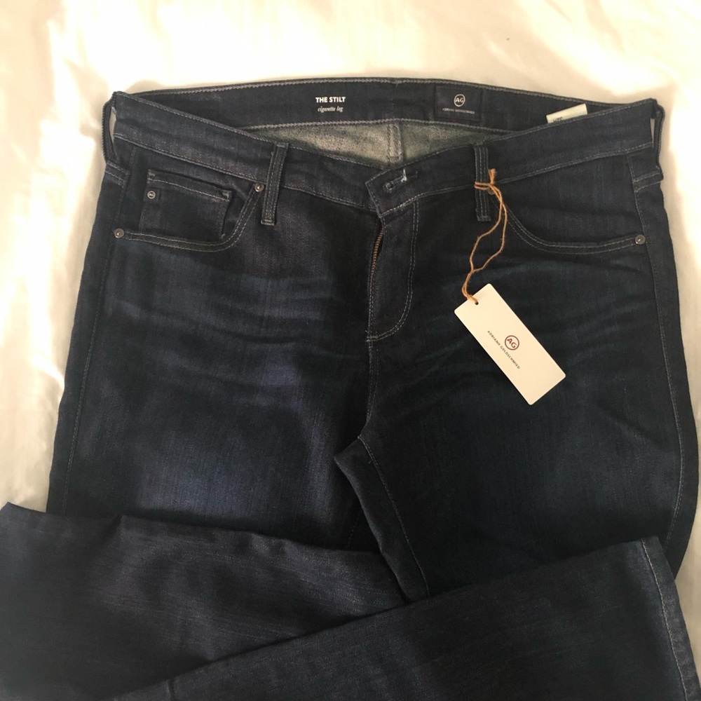 AG - Adriano Goldschmied - NWT The Stilt (Cigarette leg) Size 32R